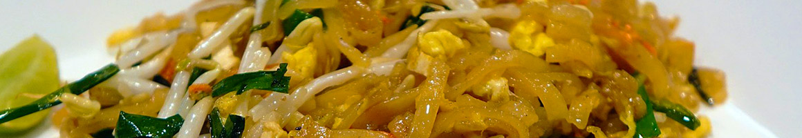 Eating Thai Vietnamese at Pho n’ Rice restaurant in Somerville, MA.